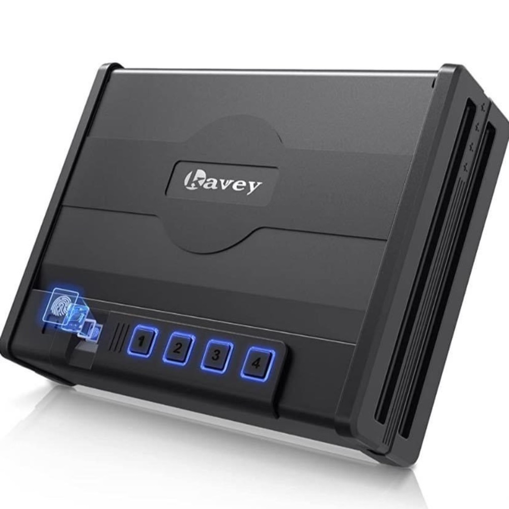 SOLD-Kavey Biometric Gun Safe for Pistols
